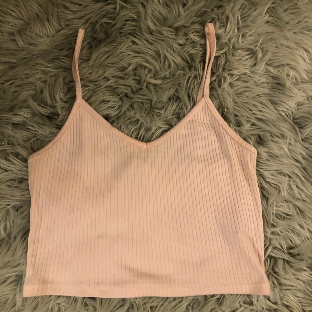 Baby Pink Forever 21 Crop Top